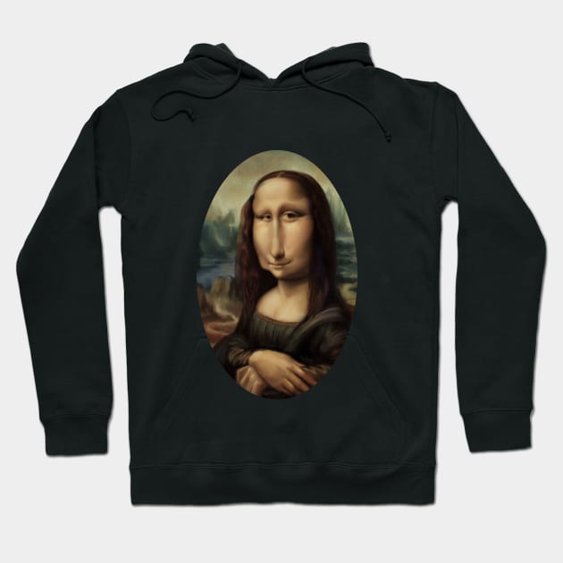 Mona Lisa Hoodie by AlexNovo